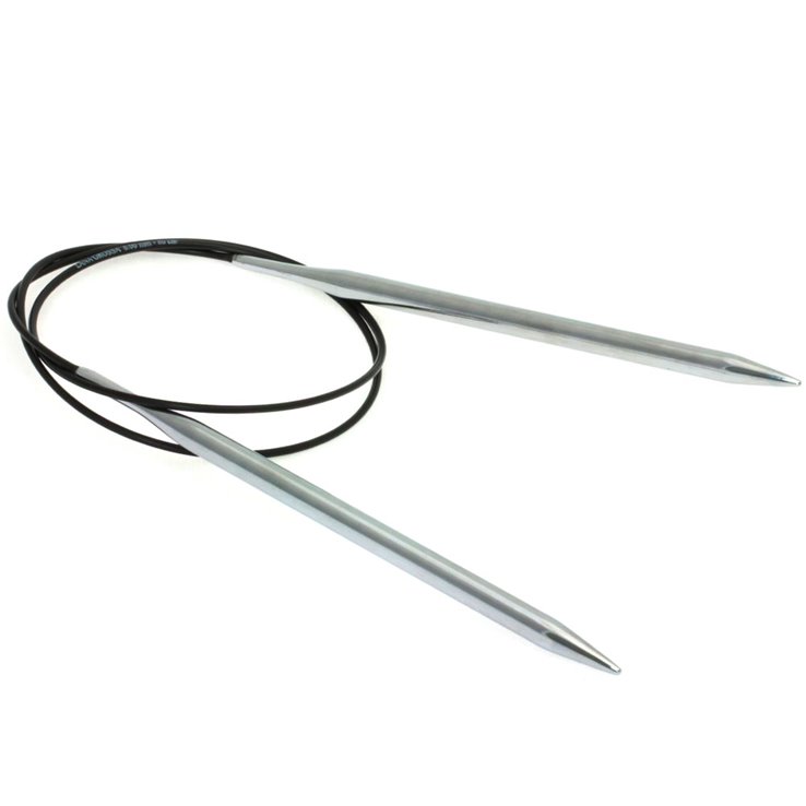 Lana Grossa Igła dziewiarska okrągła mosiężna St. 6,0/80cm