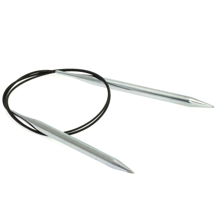 Lana Grossa Igła dziewiarska okrągła mosiężna St. 7,0/80cm