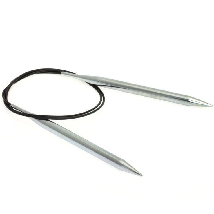 Lana Grossa Igła dziewiarska okrągła mosiężna St. 8,0/80cm