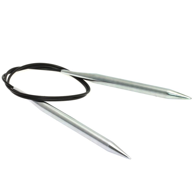 Lana Grossa Igła dziewiarska okrągła mosiężna St. 9,0/80cm